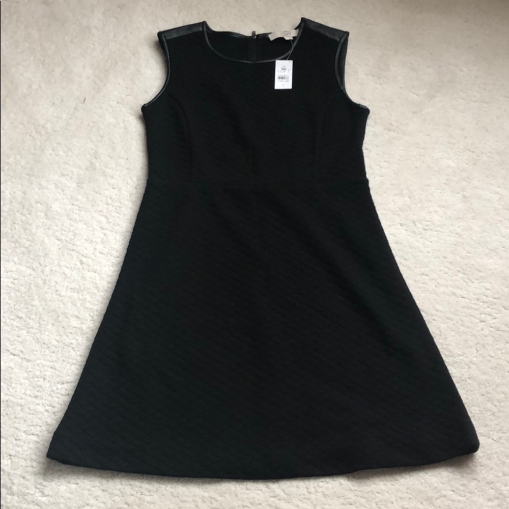 Loft Black Sheath Dress Size 0 - New